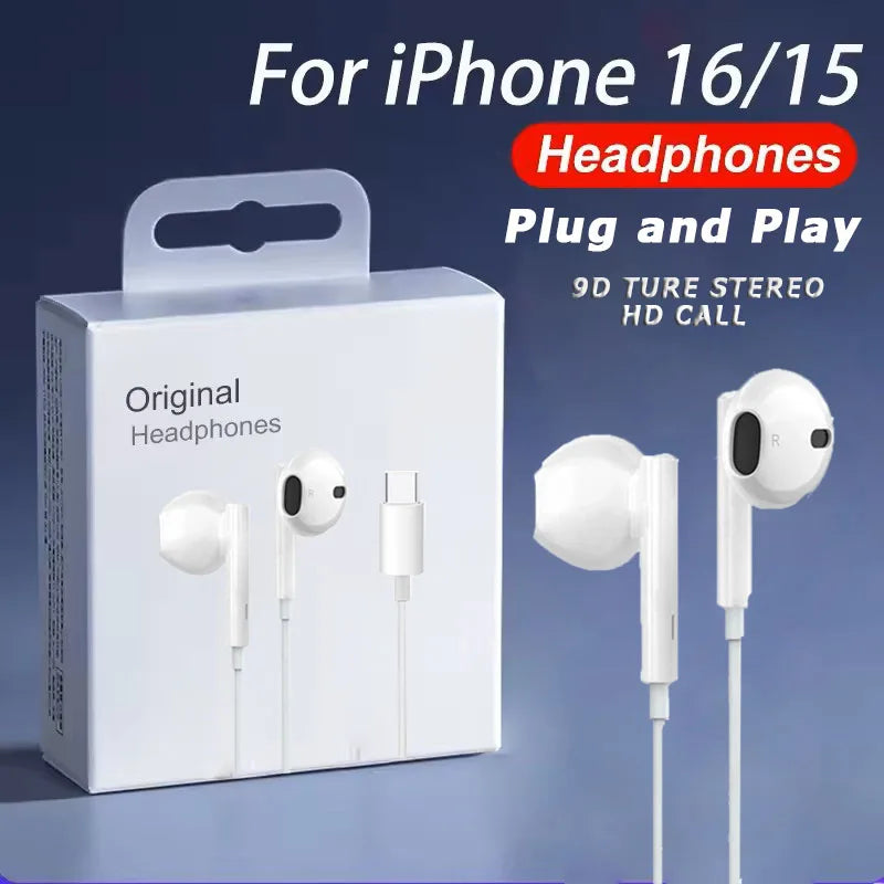 Original Wired Earphones for iPhone