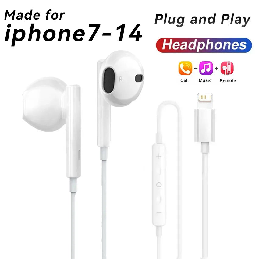 Original Wired Earphones for iPhone