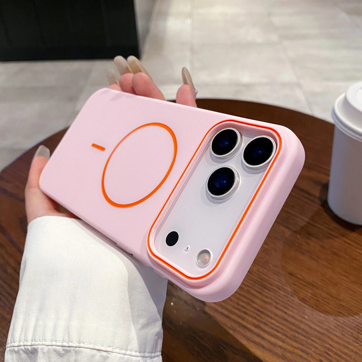 Luxury Magnetic Matte Soft Phone Case