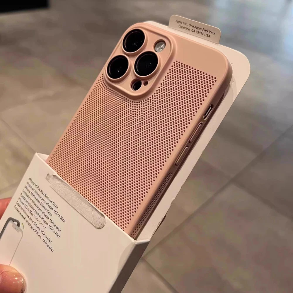 Honeycomb Heat-Dissipation Phone Case