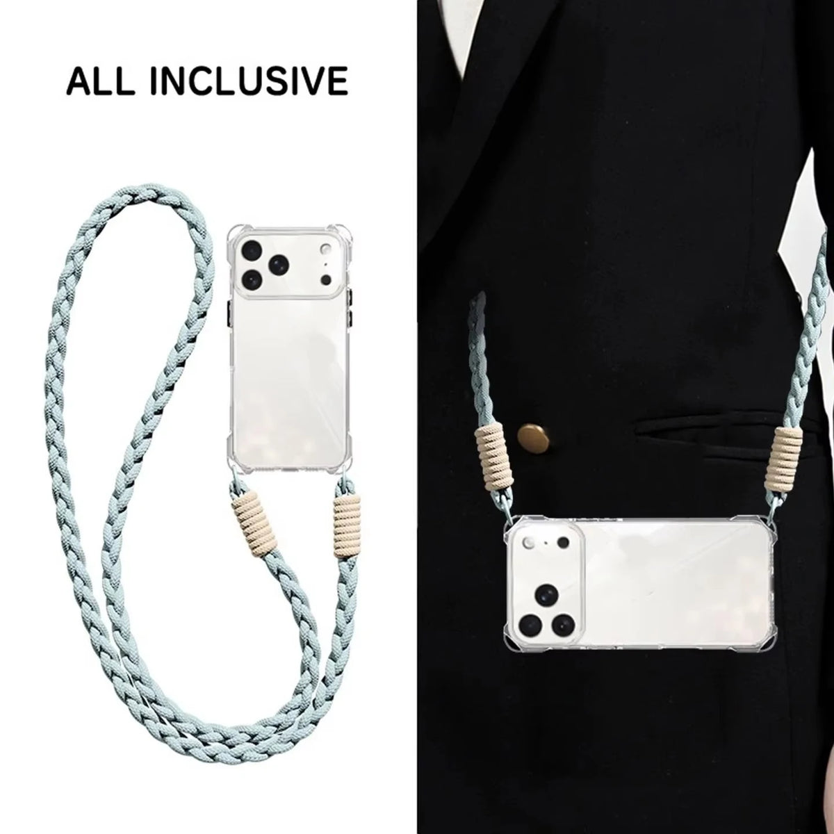 Crossbody Phone Case with Lanyard