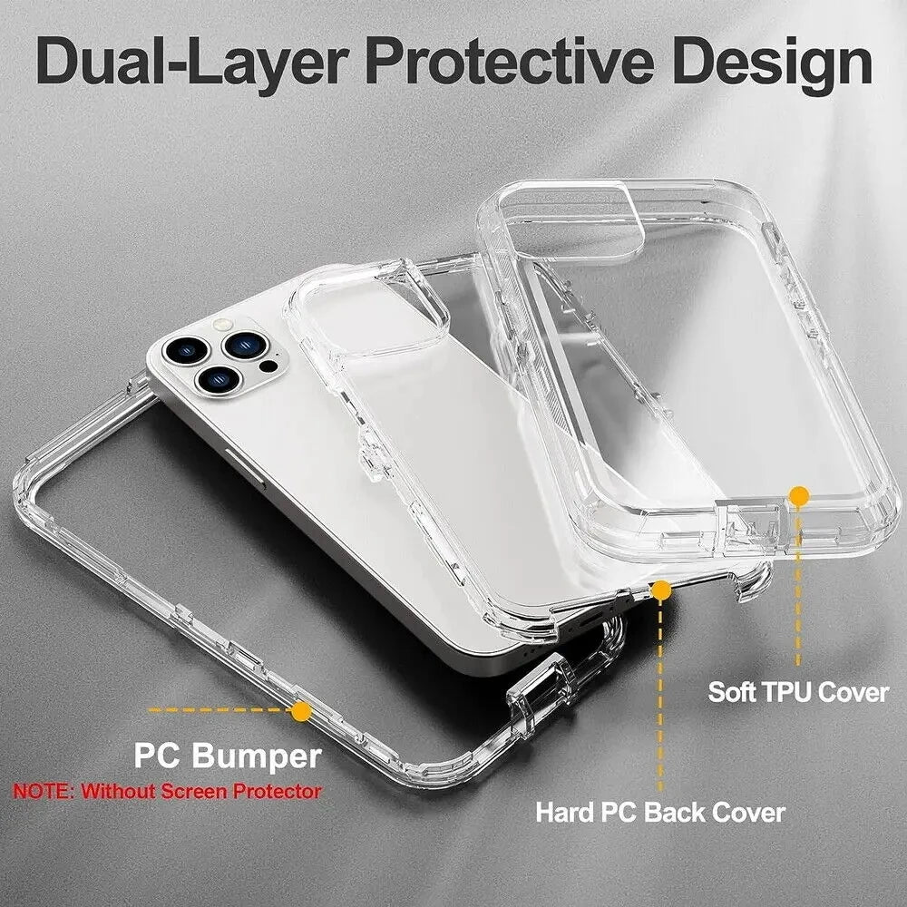 3-in-1 Heavy Duty Rugged Phone Case