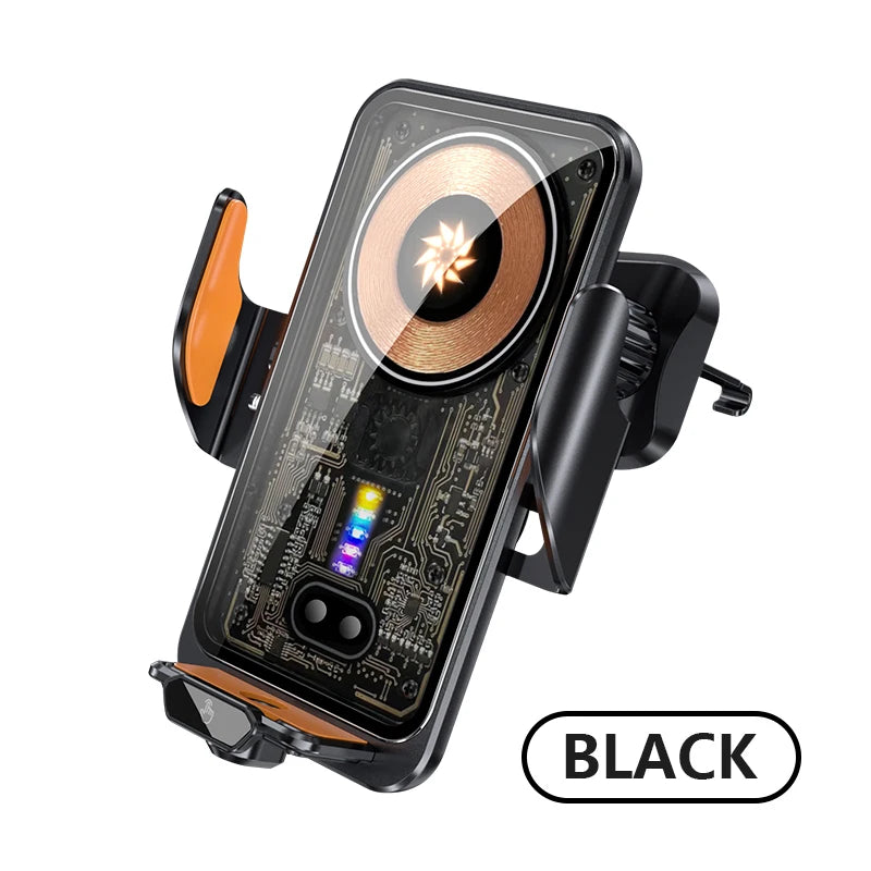 66W Fast Charging Magnetic Wireless Car Phone Holder