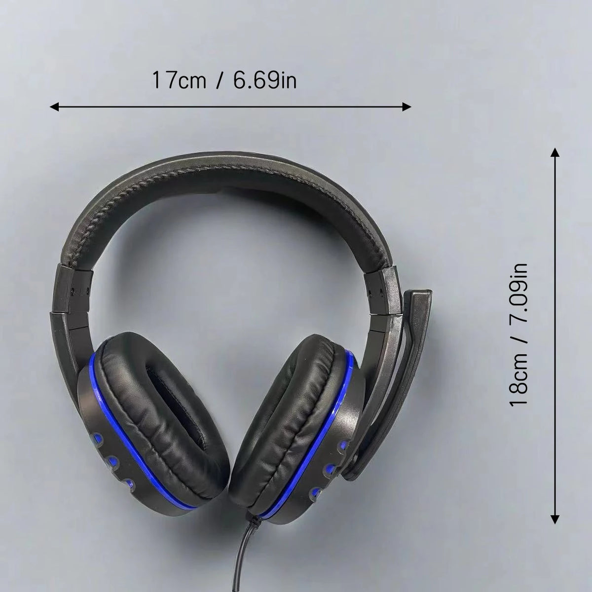 7260 Wired Headphones with Microphone