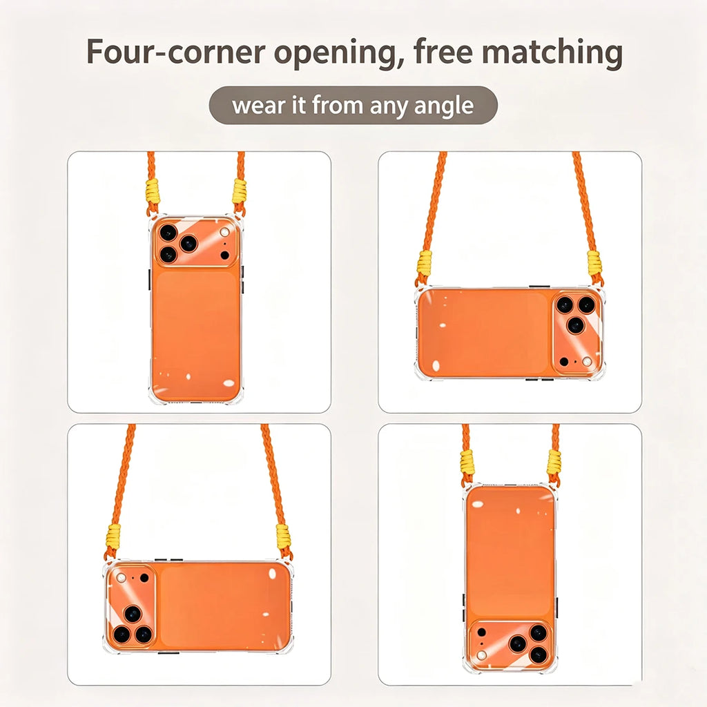 Crossbody Phone Case with Lanyard