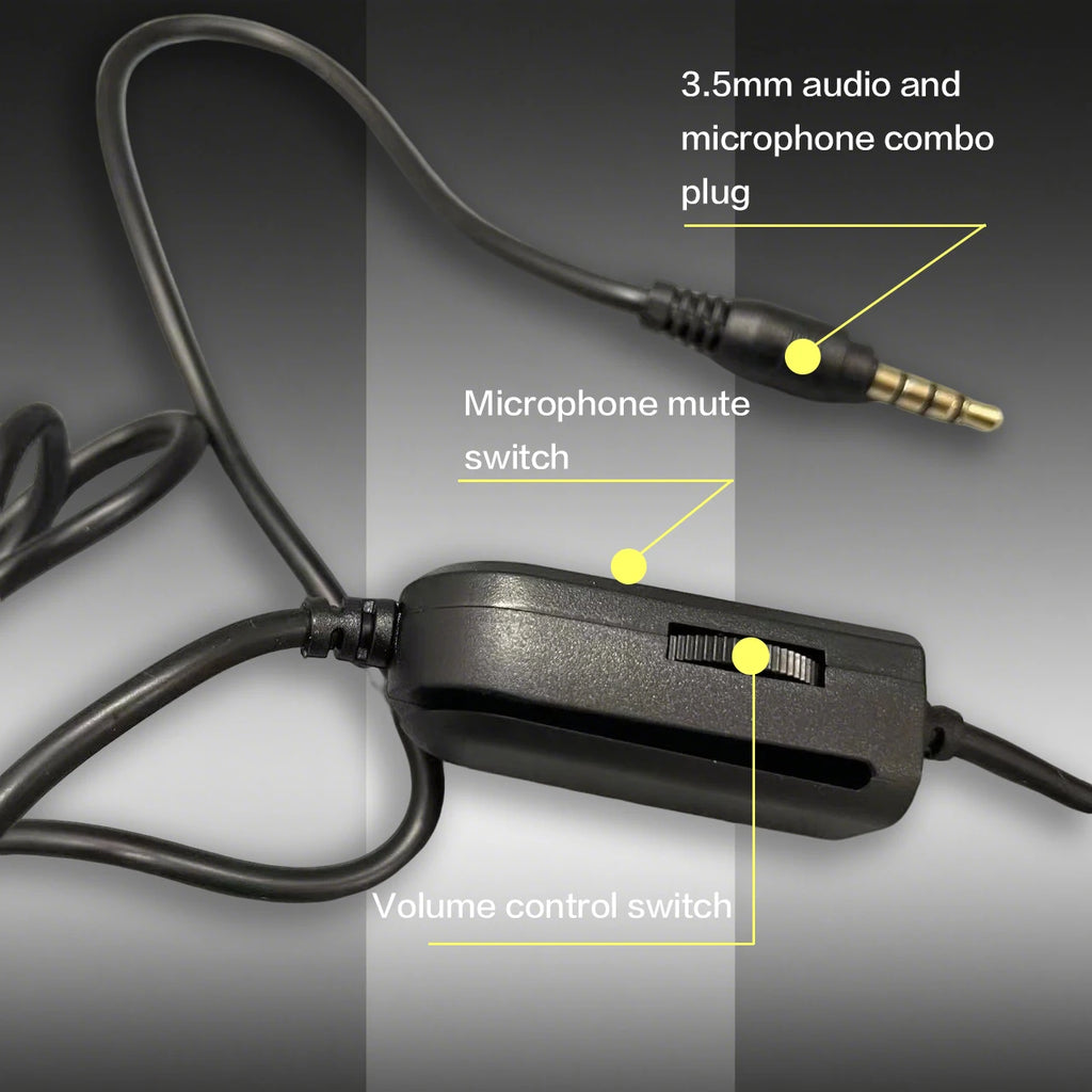 7260 Wired Headphones with Microphone