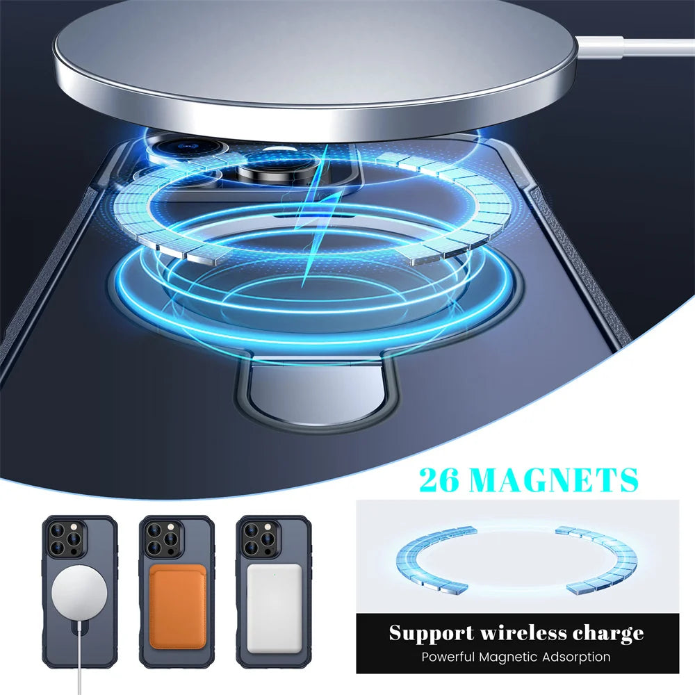 Magsafe Magnetic Fold Stand Phone Case