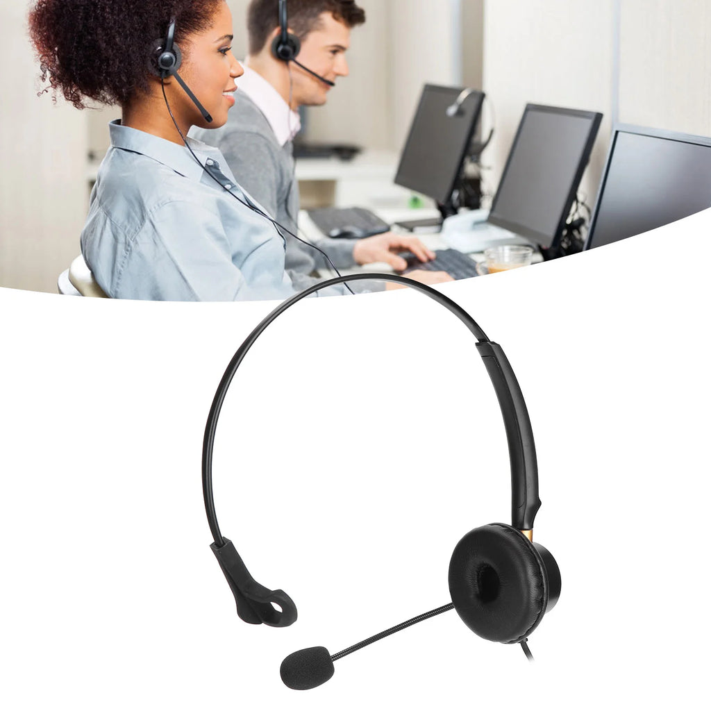 H600-2.5 Single-Ear Telephone Headset