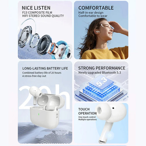 2025 Air Pro Wireless Bluetooth TWS Earbuds