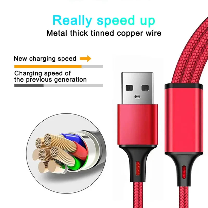 3-in-1 Multi USB Charging Cable