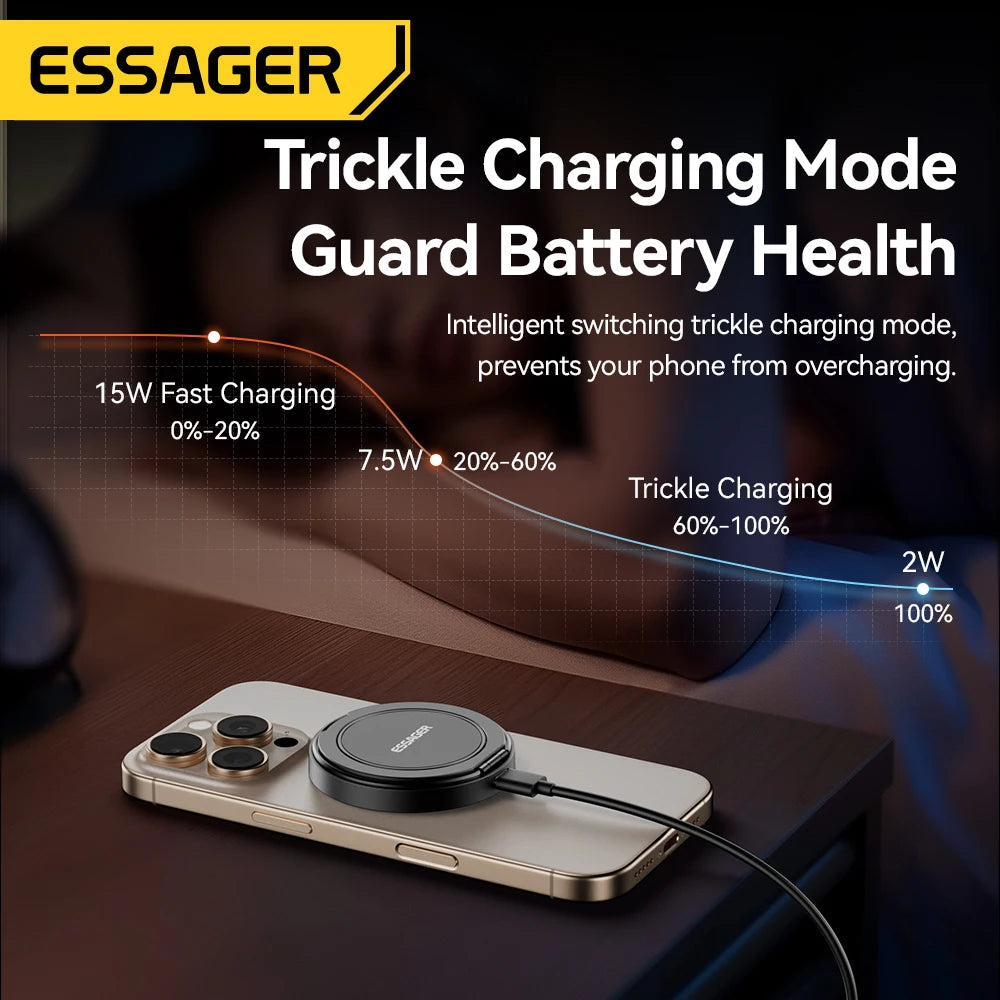 Essager Magnetic Wireless Charger with Holder
