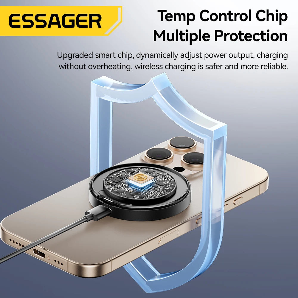 Essager Magnetic Wireless Charger with Holder