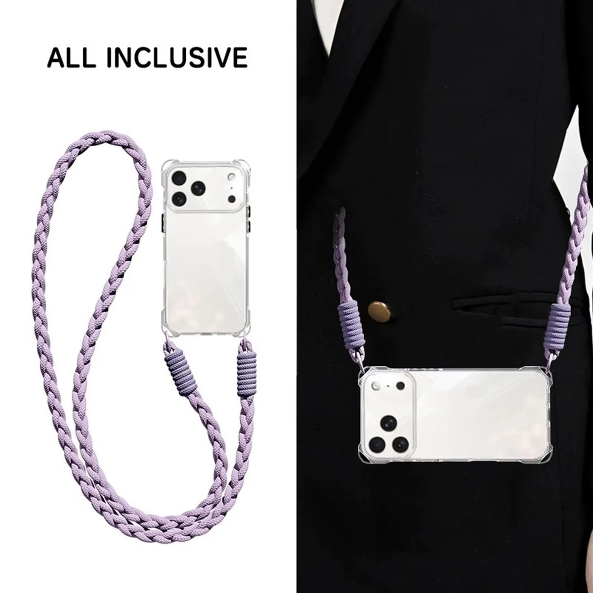 Crossbody Phone Case with Lanyard