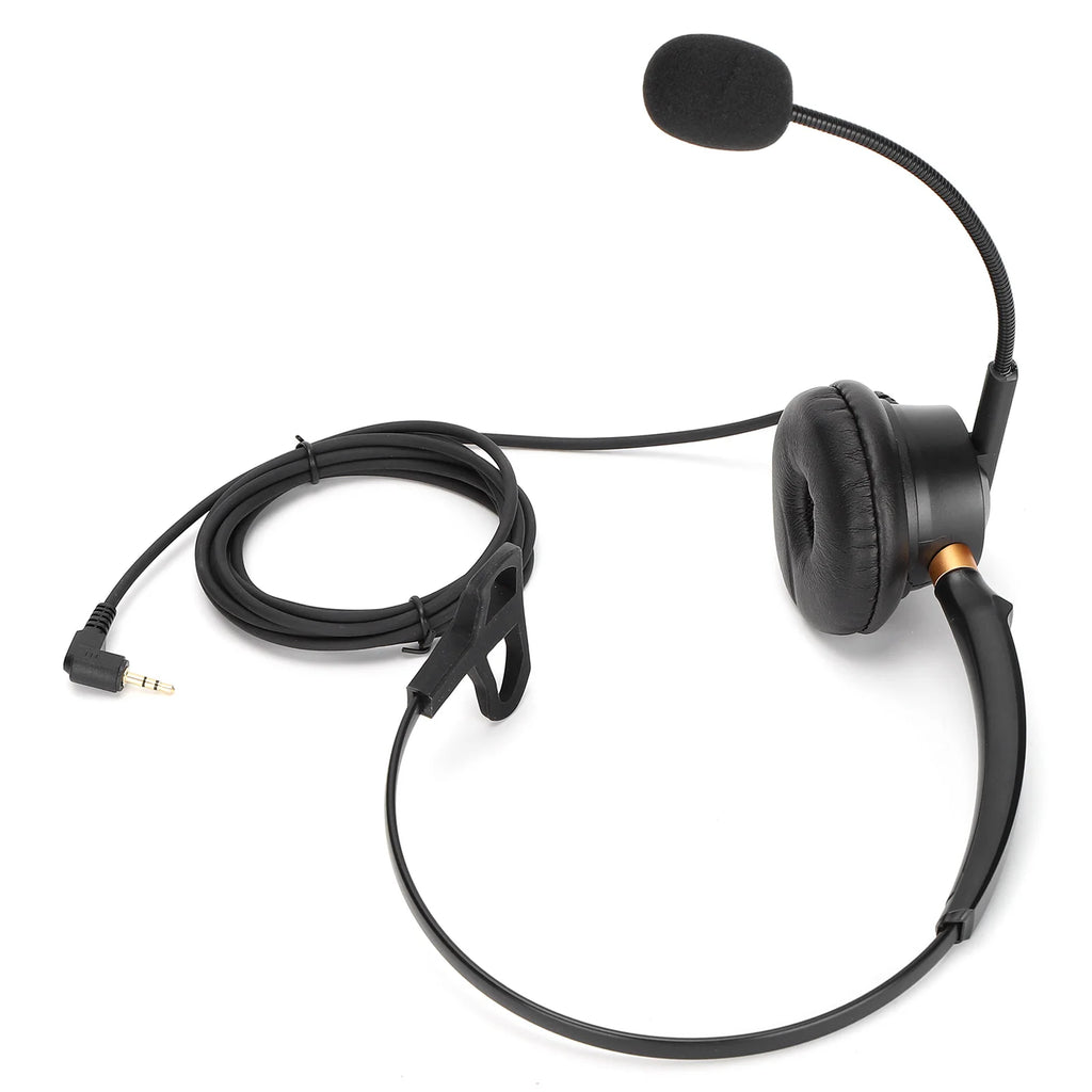 H600-2.5 Single-Ear Telephone Headset