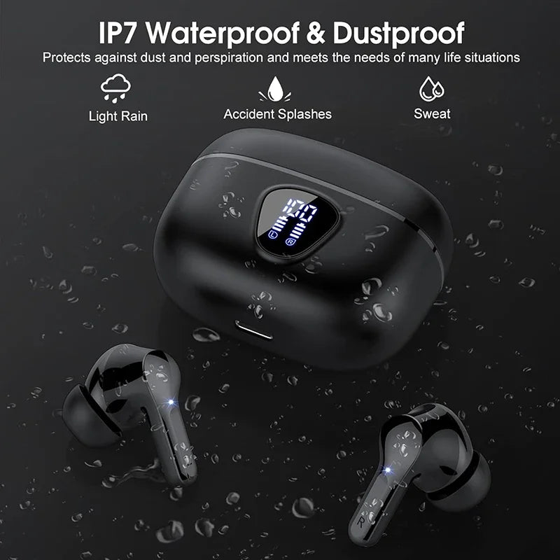 Wireless Earbuds with ENC Noise Cancelling