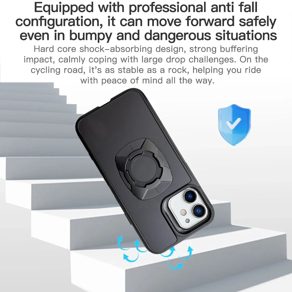 Twist Lock Phone Case for Quad-System Mounts