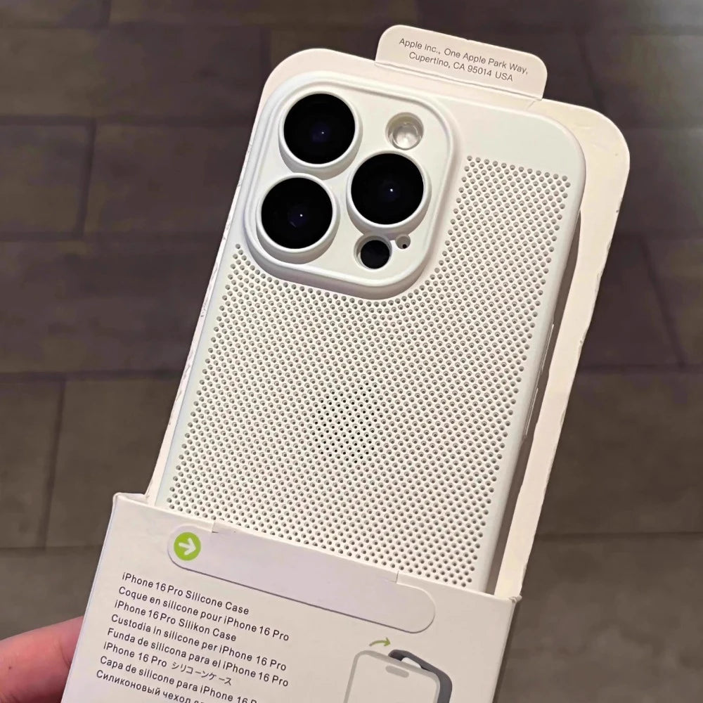 Honeycomb Heat-Dissipation Phone Case