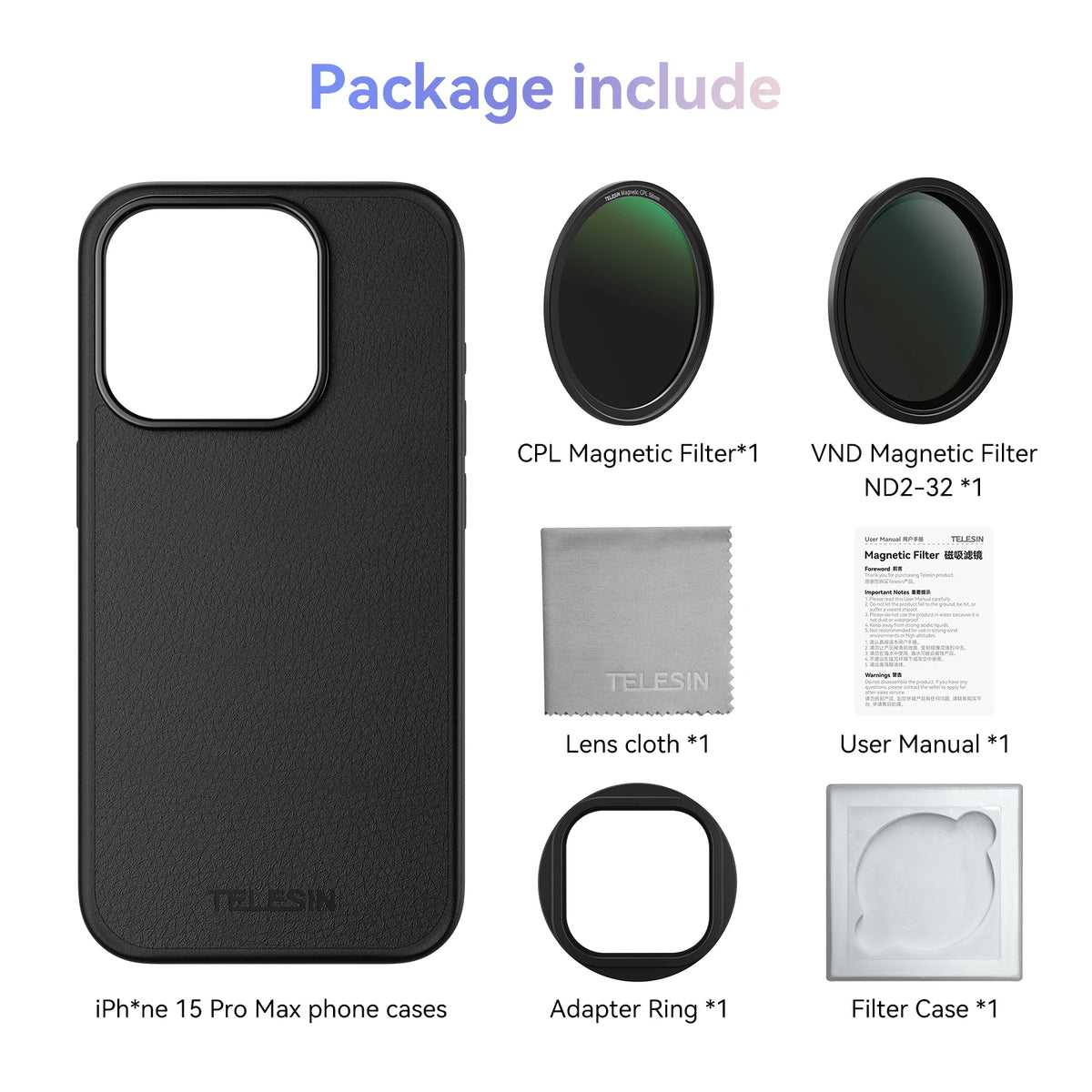 TELESIN Phone CPL + VND Filter