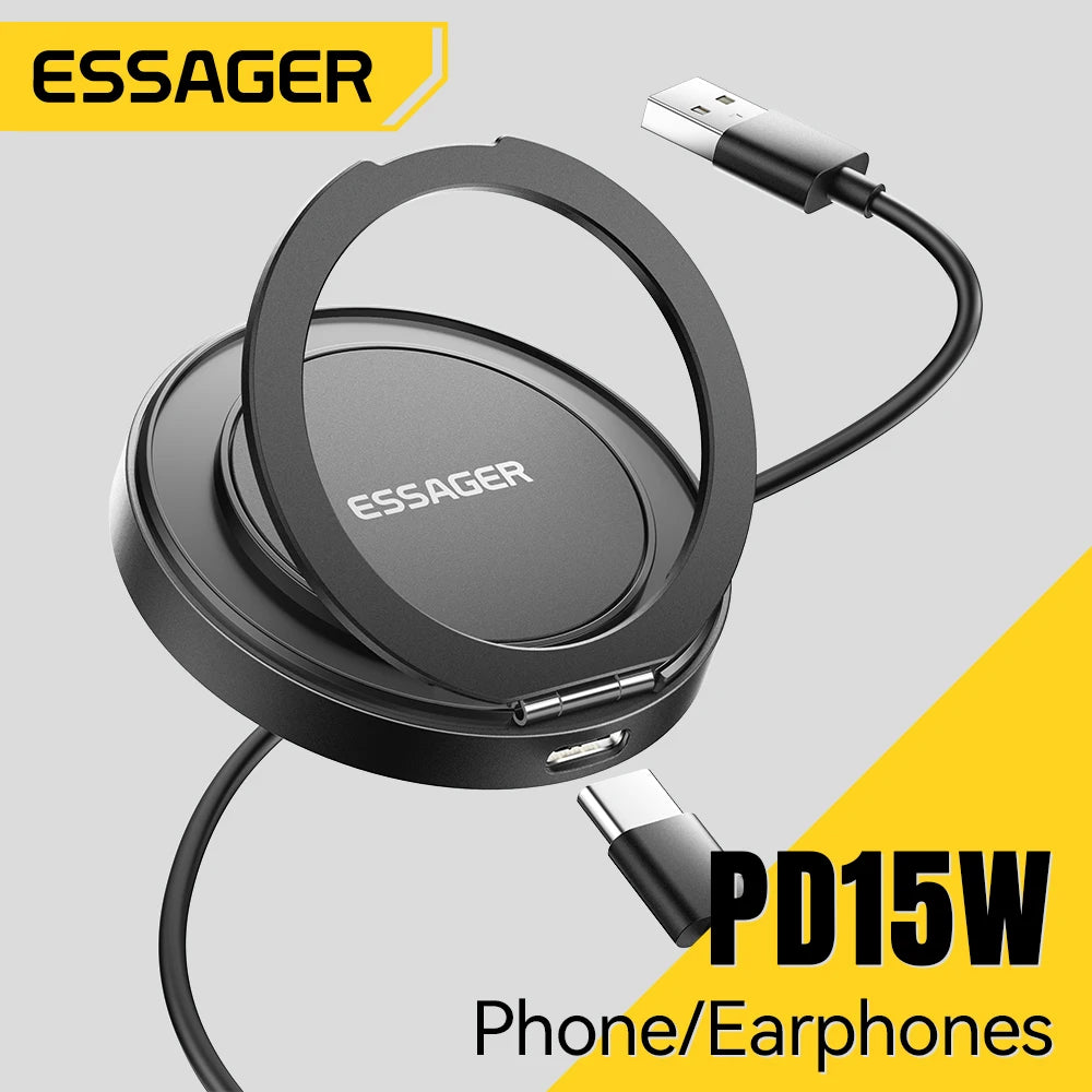 Essager Magnetic Wireless Charger with Holder