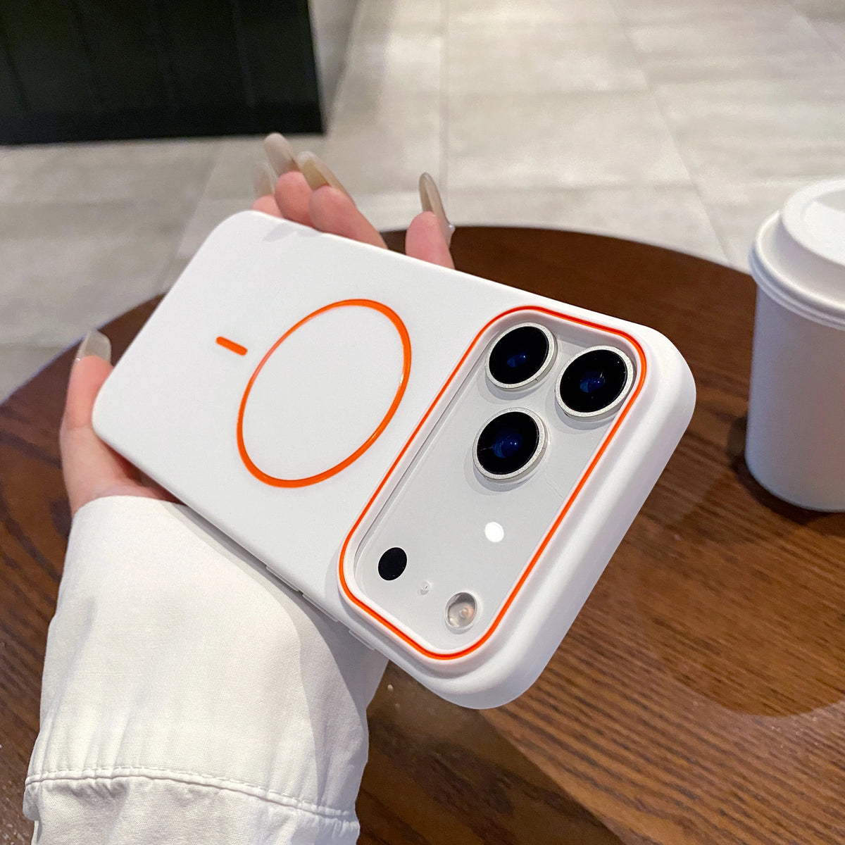 Luxury Magnetic Matte Soft Phone Case