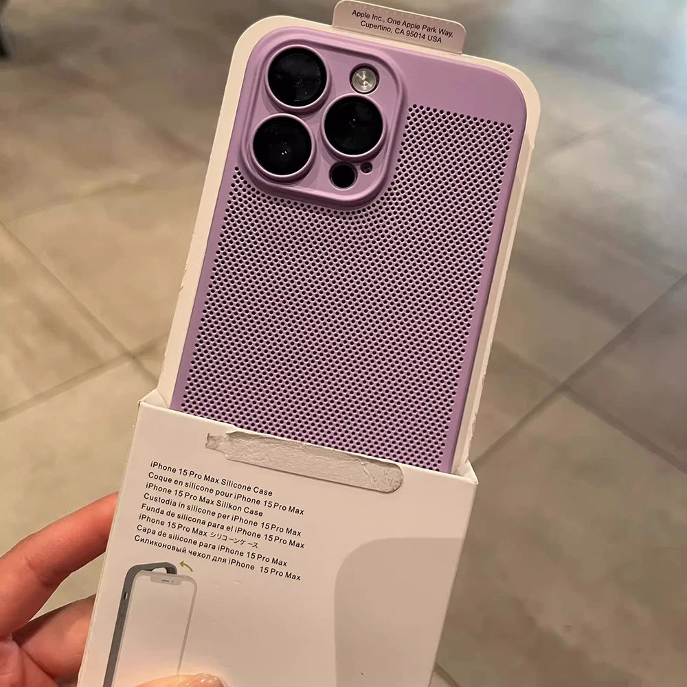 Honeycomb Heat-Dissipation Phone Case