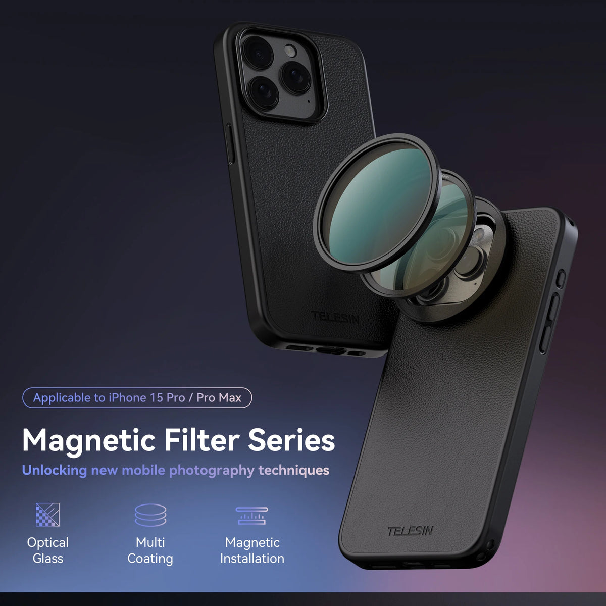 TELESIN Phone CPL + VND Filter