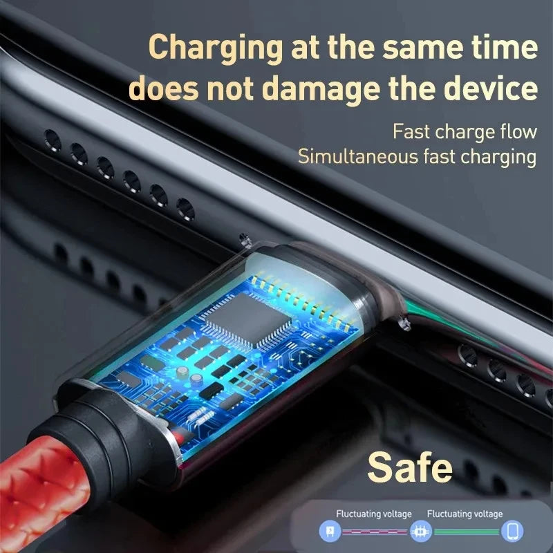3-in-1 Multi USB Charging Cable