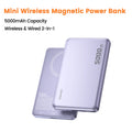 Toocki Magnetic Power Bank 5000mAh – 15W Wireless MagSafe Charging, PD 20W External Battery for iPhone 17/16/15/14/13 Pro Max