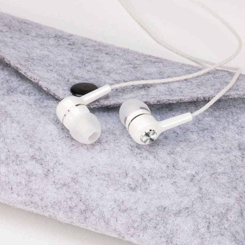 3.5mm Wired In-Ear Earbuds with Microphone