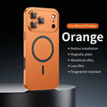 Magnetic Wireless Charging Phone Case for iPhone 17 Pro / 17 Max / 17 Air – Original Color, Metal Border