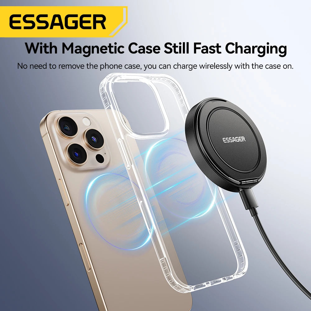 Essager Magnetic Wireless Charger with Holder