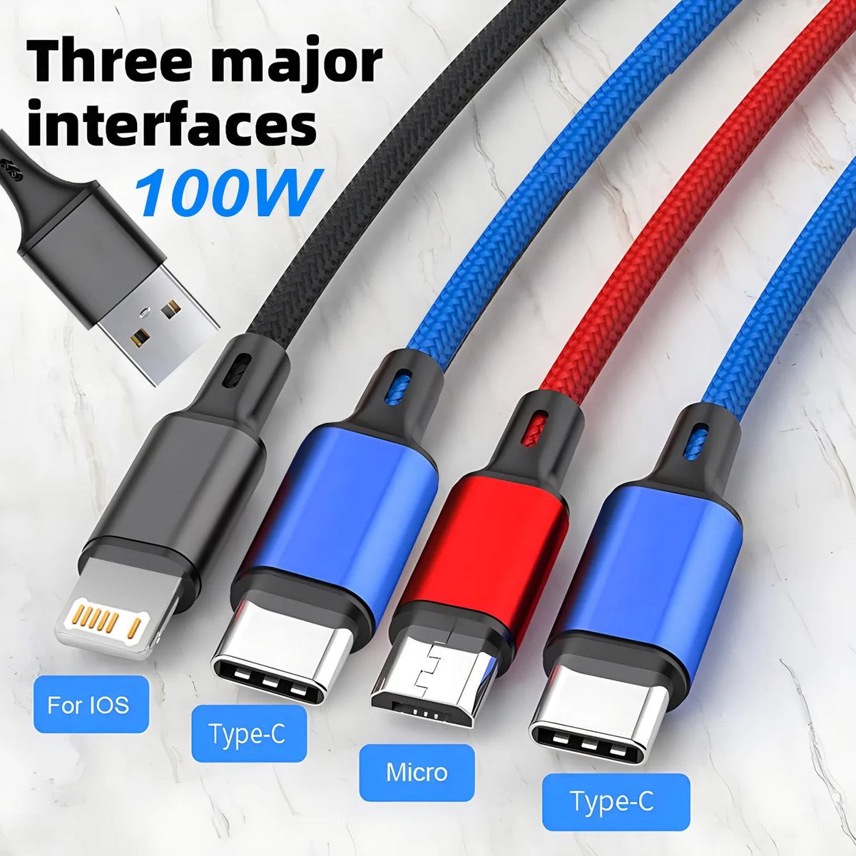 4-in-1 Multi Charger Cable