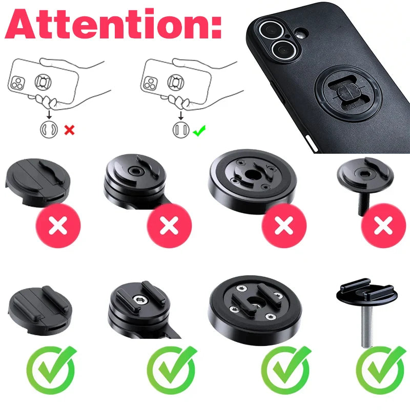 Shockproof Motorcycle Mount Phone Case