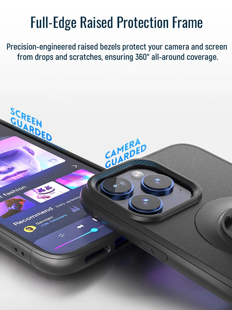 Shockproof Quad-Style Bike & Car Mount Case