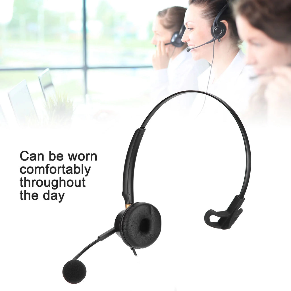H600-2.5 Single-Ear Telephone Headset