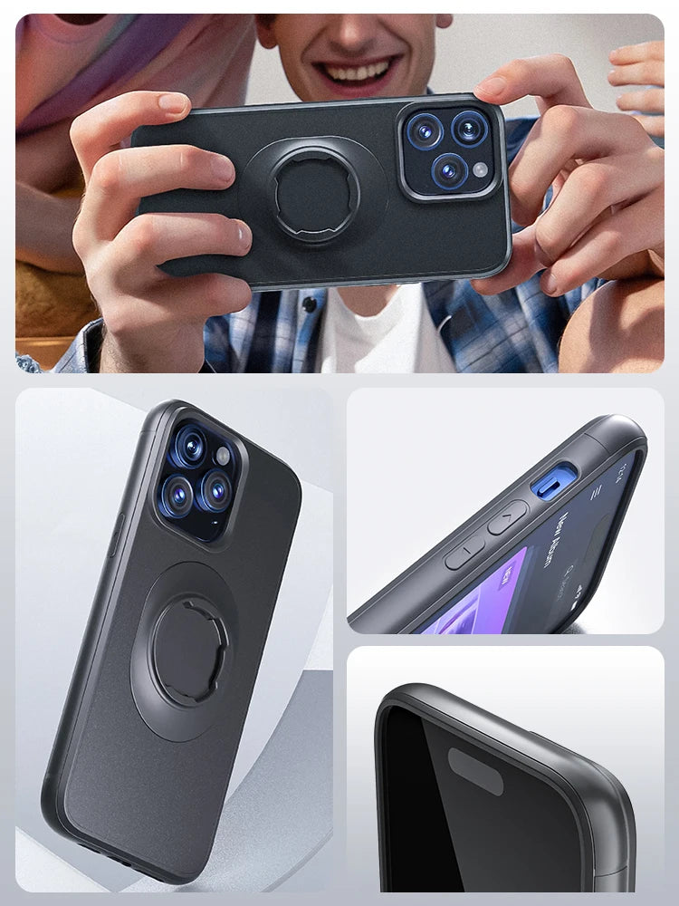 Shockproof Quad-Style Bike & Car Mount Case