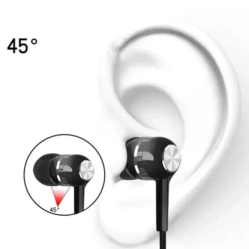 3.5mm Wired In-Ear Earbuds with Microphone