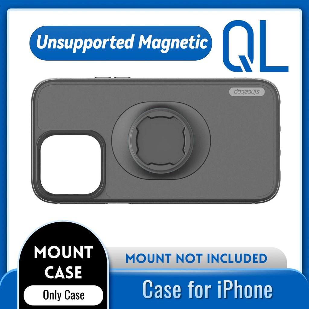 Shockproof Quad-Style Bike & Car Mount Case