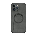MagSafe Luxury Leather Shockproof Phone Case