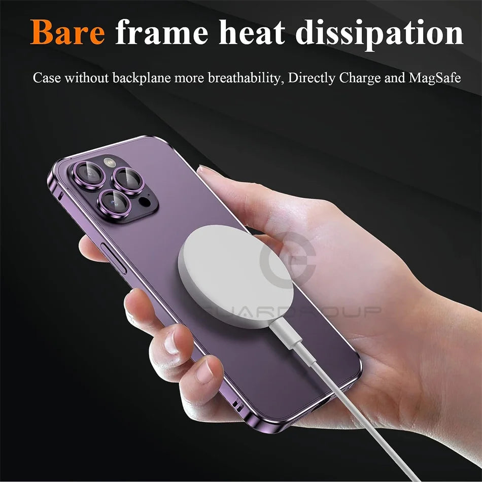 Luxury Light Aluminum Metal Frame Case