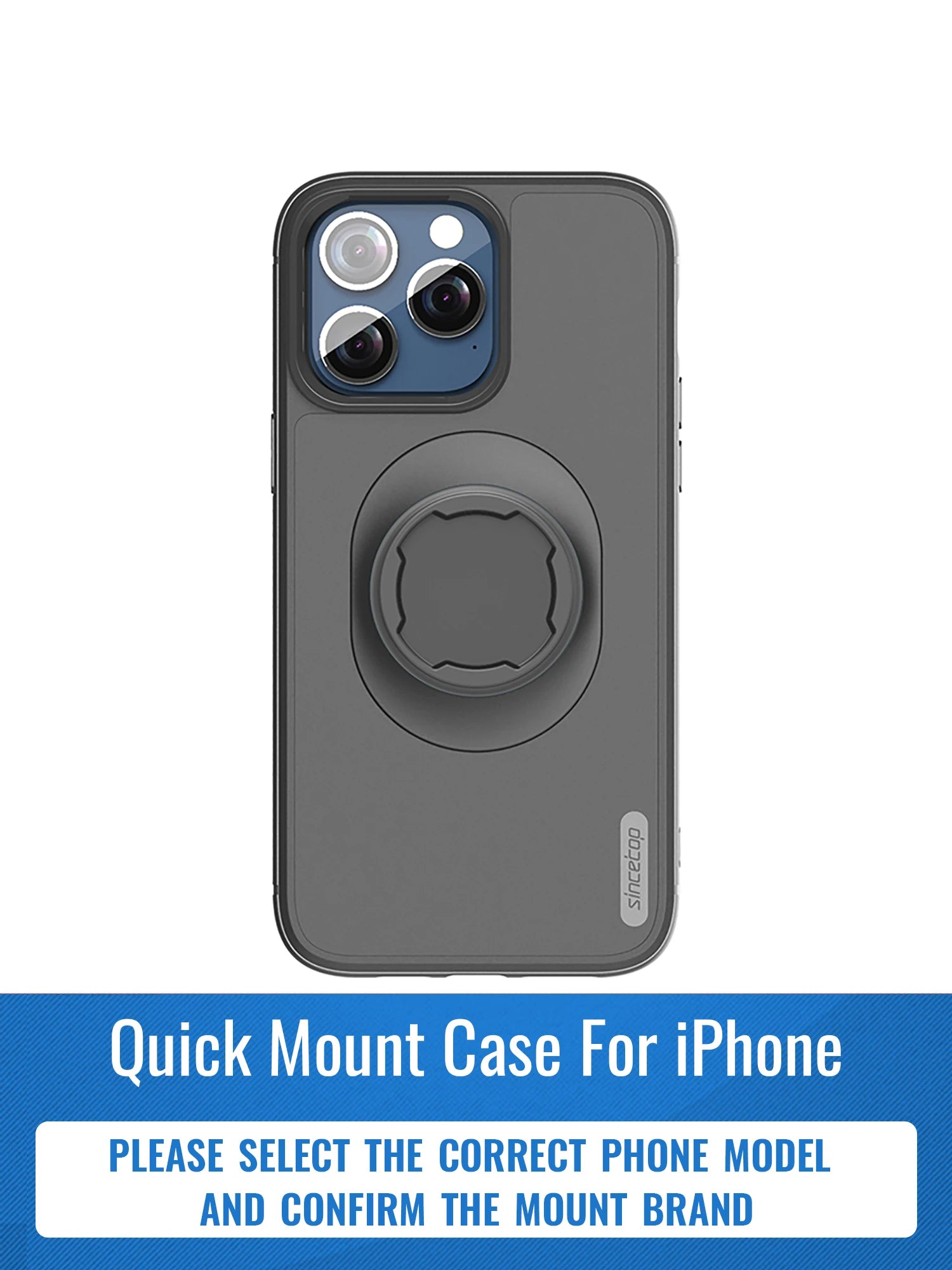 Shockproof Quad-Style Bike & Car Mount Case