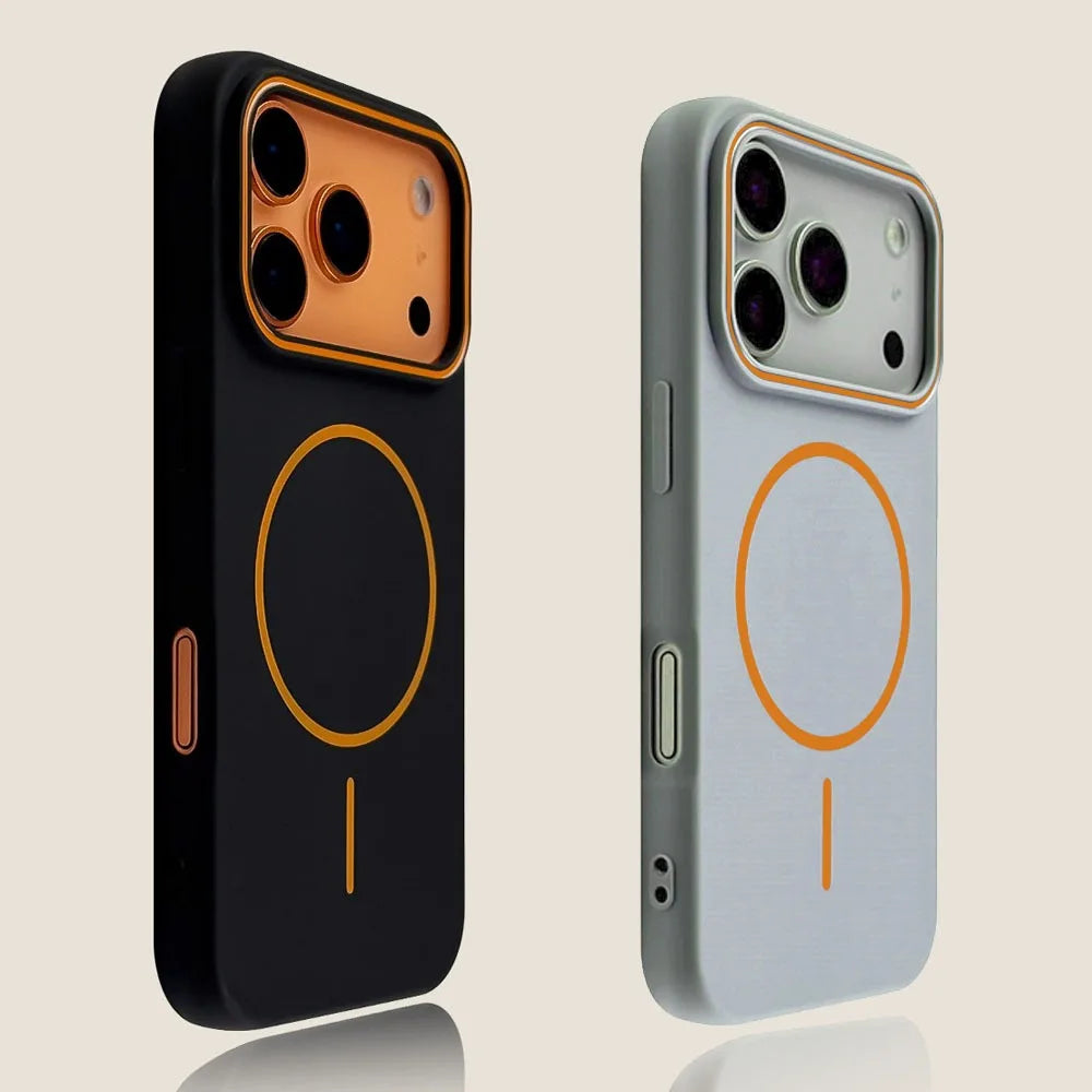 Luxury Magnetic Matte Soft Phone Case